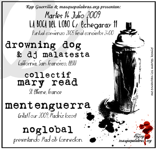 flyer del evento
